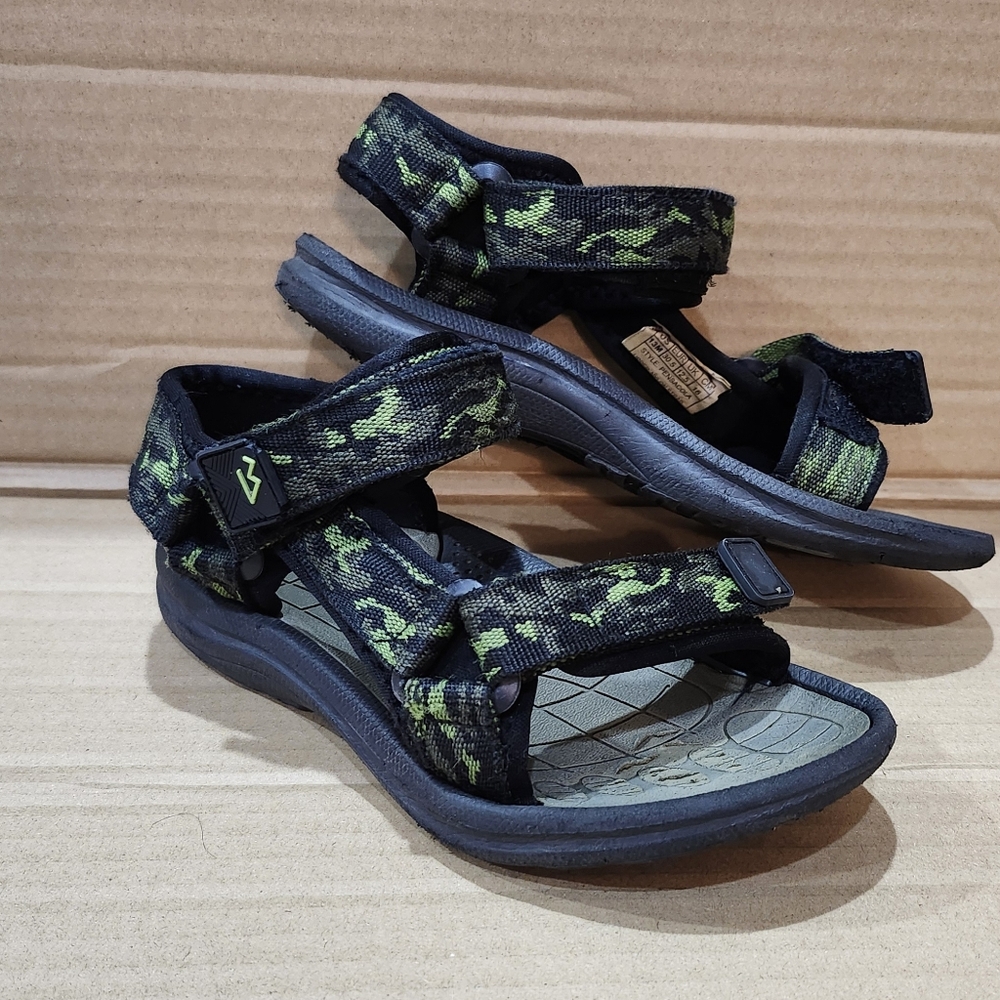 Size 13 Little Boy Camouflage Sandals